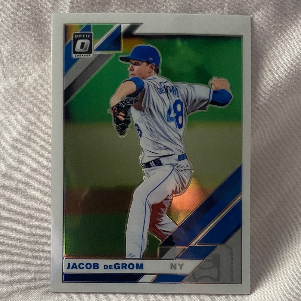 2019 Donruss Optic Jacob DeGrom Mets #123 (067)